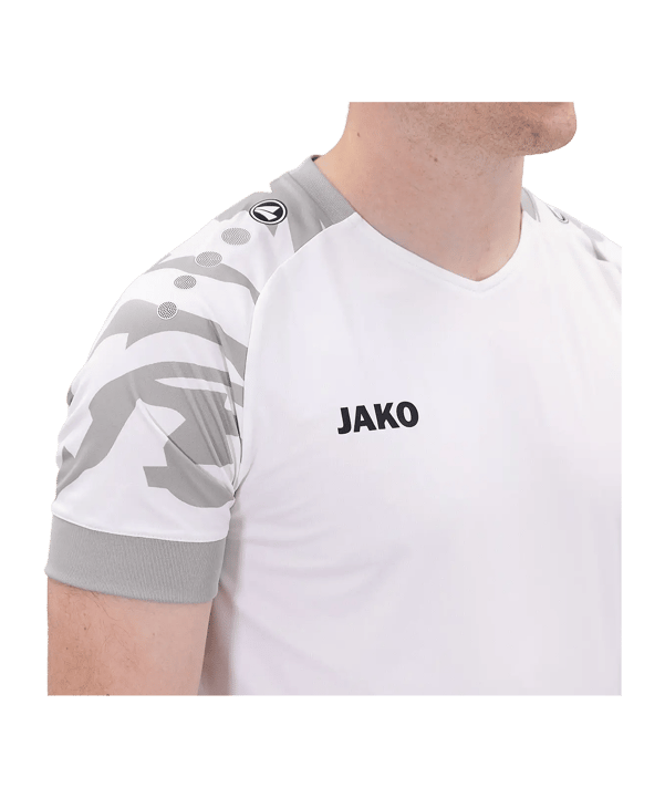 JAKO Wild Trikot Weiss Grau F010 - weiss