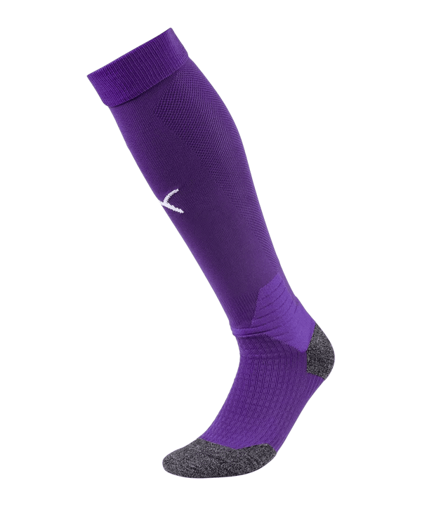 PUMA LIGA Socks Stutzenstrumpf Lila Weiss F10