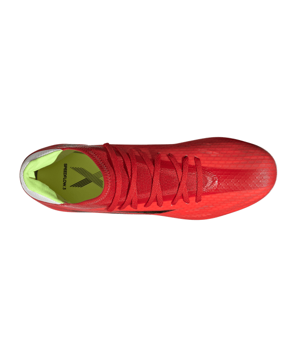 adidas X SPEEDFLOW.3 MG Rot Schwarz - rot