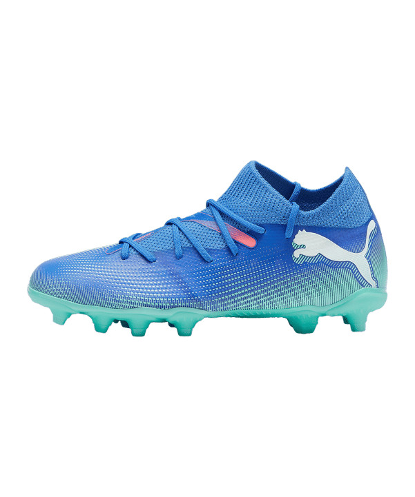 PUMA FUTURE 7 Match FG/AG Formula Jr Kids Blau Weiss F01 - blau