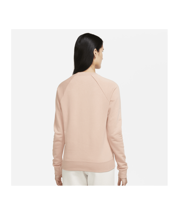 Nike Essential Fleece Sweatshirt Damen Rosa F609 - rosa