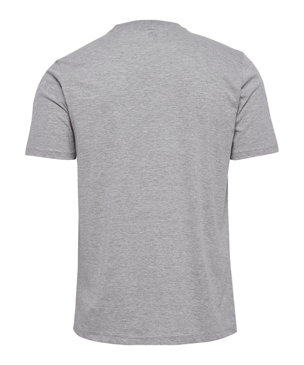 Hummel Elemental Chevron Cotton T-Shirt Grau F2006 - grau