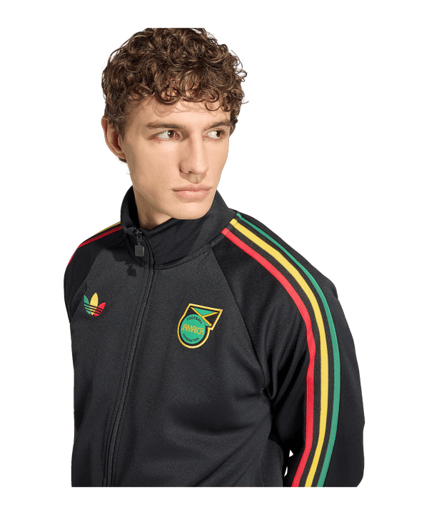 adidas Jamaica Originals Trainingsjas Zwart - zwart