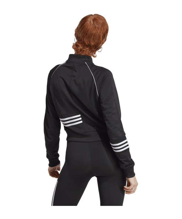 adidas Originals Crop Track Jacket Black - schwarz