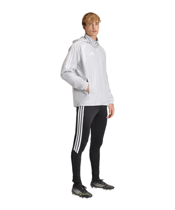 adidas Tiro 26 League Windbreaker Grigio - grigio