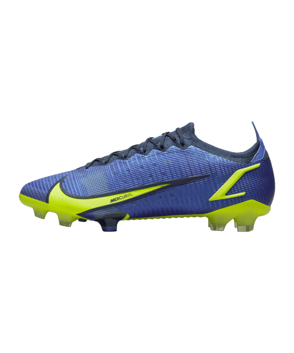 Nike Mercurial Vapor XIV Recharge Elite FG Blau Gelb F574 - blau