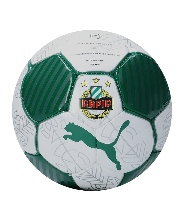 PUMA SK Rapid Wien Ess Miniball Weiß F01 - weiss