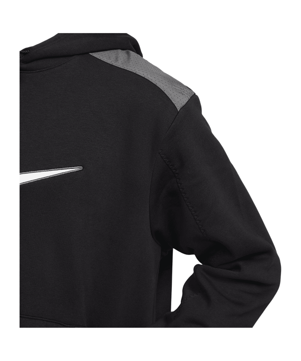 Nike Bb Fleece Hoody Grau F010 - grau