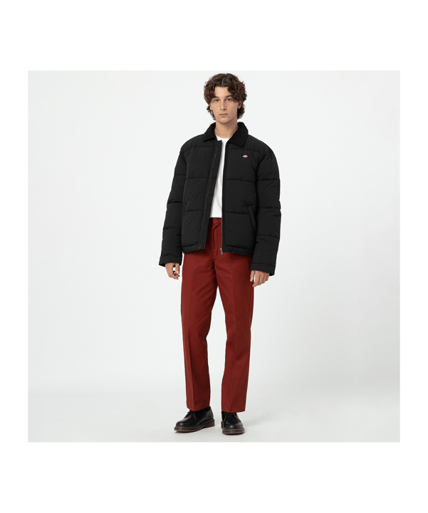 Dickie Waldenburg Overbook E Puffer Jacke Schwarz - schwarz