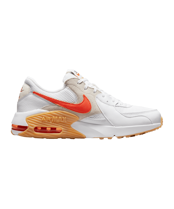 Nike Air Max Excee Weiss Orange F100 - weiss