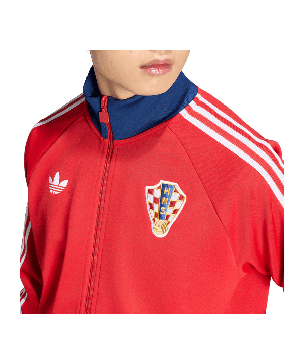 adidas Originals Croazia Giacca Rosso - rosso