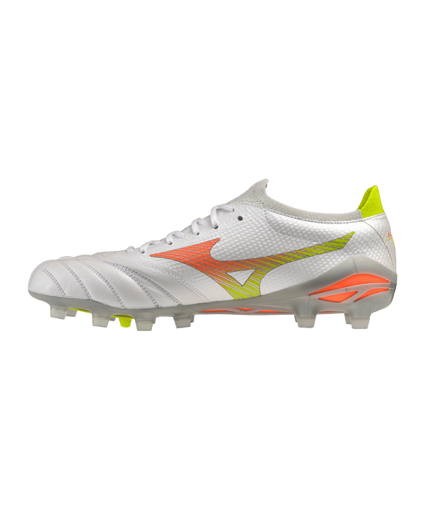 Mizuno Morelia Neo V ? Elite FG Prism Bianco C54 - bianco