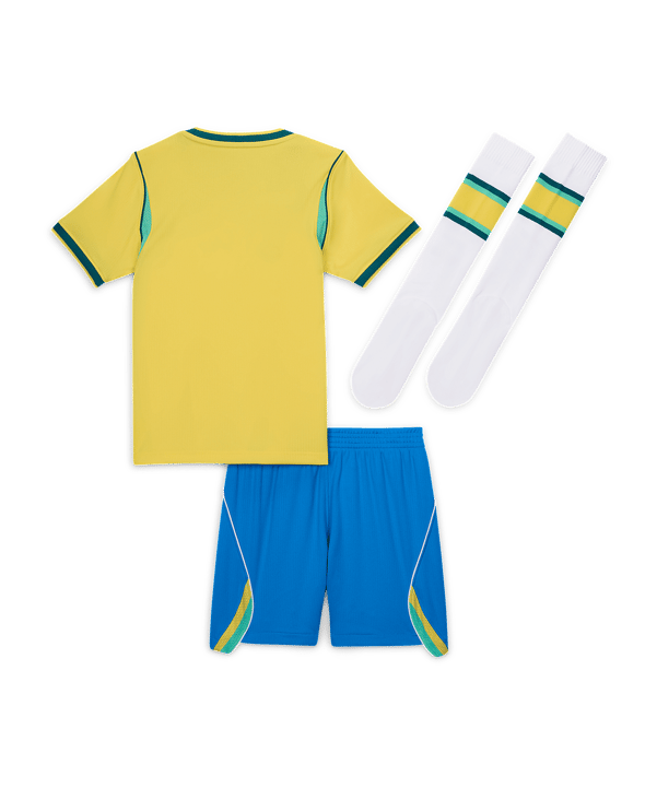 Nike CBF Brasilien Minikit Trikot Set Home WM 2026 Kids Gelb F724 - gelb