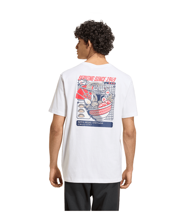 adidas Sportswear Ramen Graphic T-Shirt Blanc - blanc