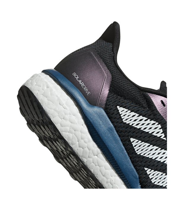 adidas Solar Drive Running Schwarz Blau - schwarz
