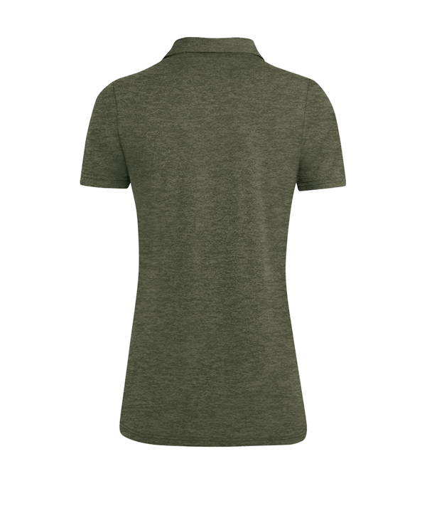 JAKO Premium Basics Poloshirt Damen Khaki F28 - braun