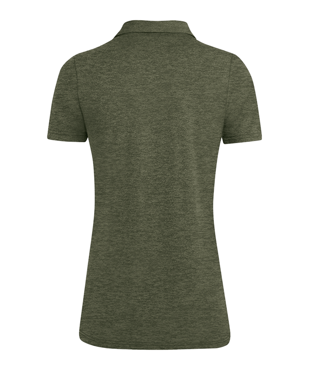 JAKO Premium Basics Poloshirt Damen Khaki F28 - braun