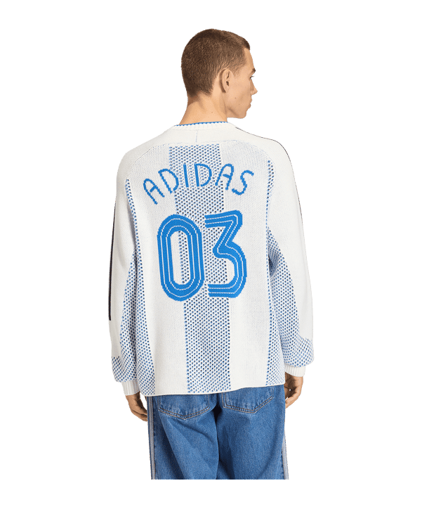 adidas Originals Blokecore Longsleeve Weiß - weiss