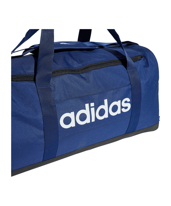 adidas Linear Duffel Tasche Blau - blau