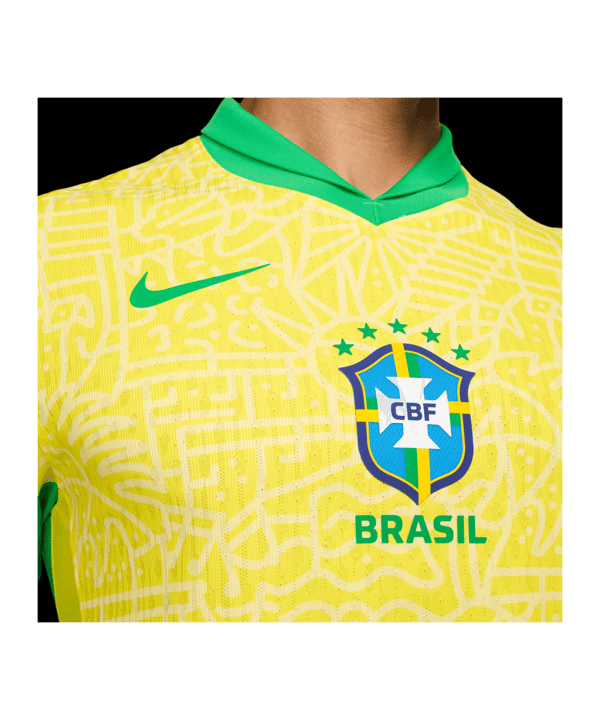 Nike Brasilien Auth. Trikot Home Copa America 2024 Gelb F706 - gelb