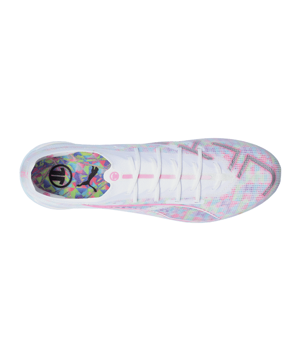 PUMA X 11teamsports ULTRA 5 Ultimate FG Light Speed Blanc C01 - blanc