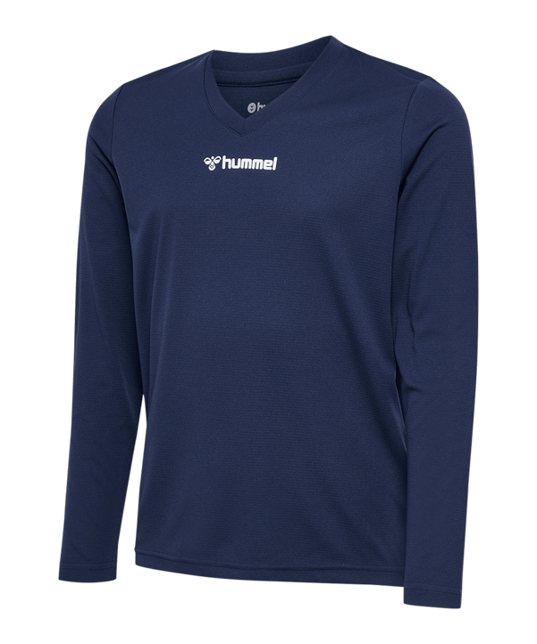 Hummel Bl Essential T-Shirt Kids Blau F7026 - blau