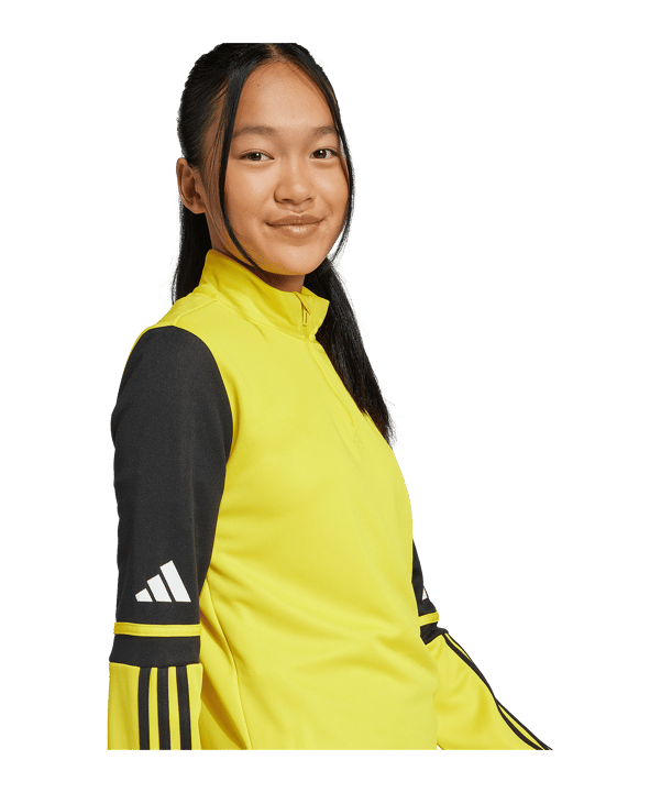 adidas Squadra 25 HalfZip Sweatshirt Kids Gelb - gelb