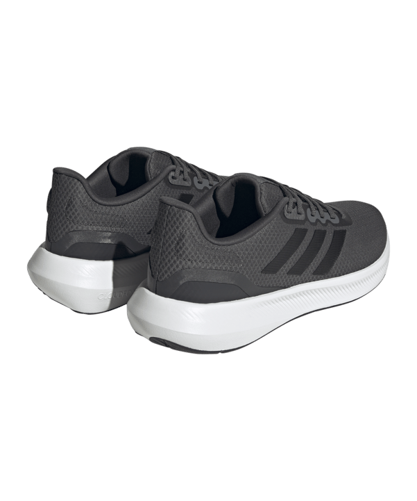 adidas Runfalcon 3.0 Grau Schwarz Laufschuh - grau