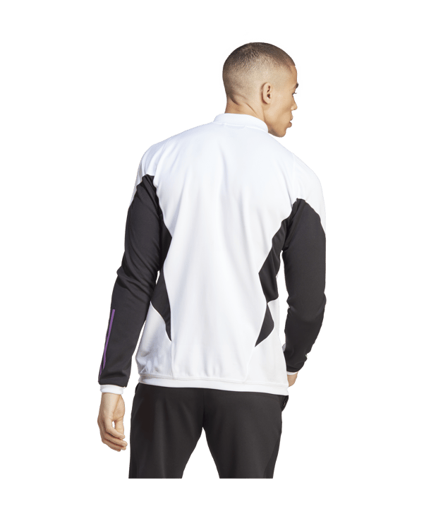 adidas FC Bayern München Trainingsjacke Weiss - weiss