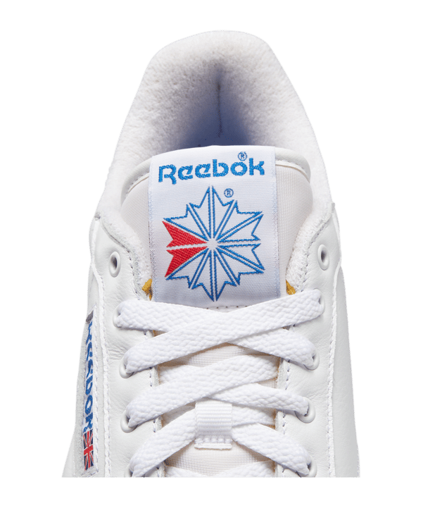 Reebok Club C Grounds Weiss Blau - weiss