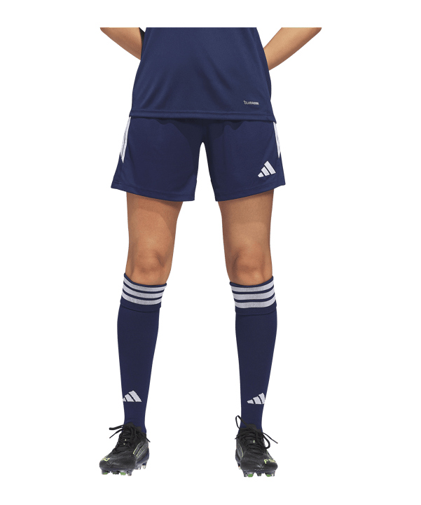 adidas Tiro 26 League Short Damen Dunkelblau - weiss