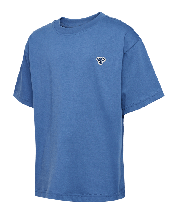 Hummel Loose Bee T-Shirt Kids Blau F7379 - blau