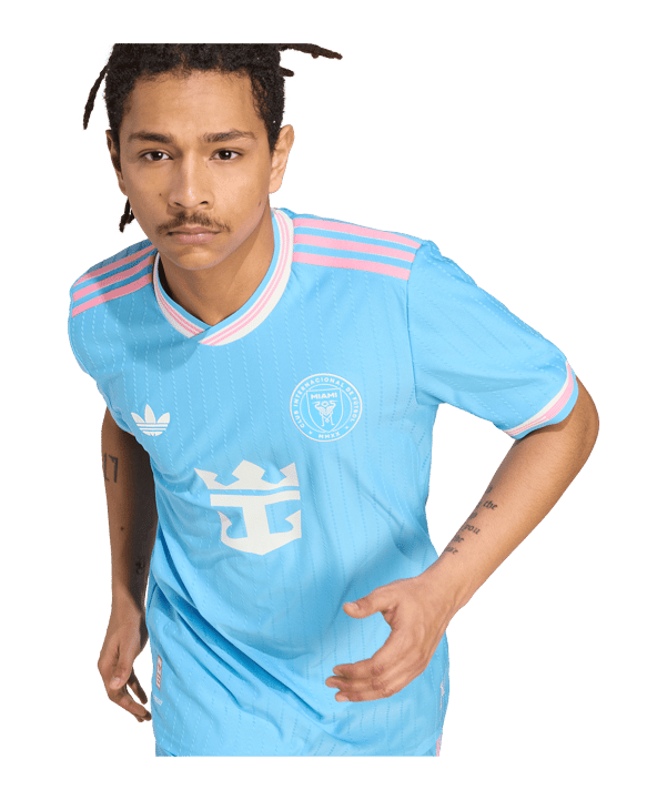 adidas Inter Miami Authentic Trikot 3rd 2025/2026 Blau - blau