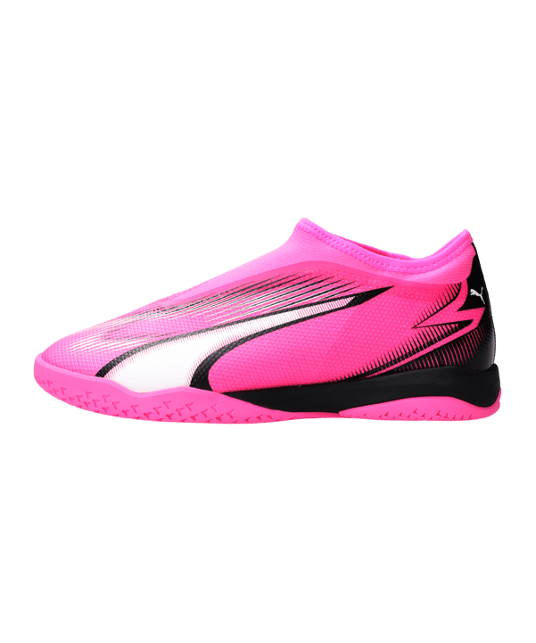 PUMA ULTRA Match LL IT Halle Mid Phenomenal Jr Kids Pink Weiss Schwarz F01 - pink