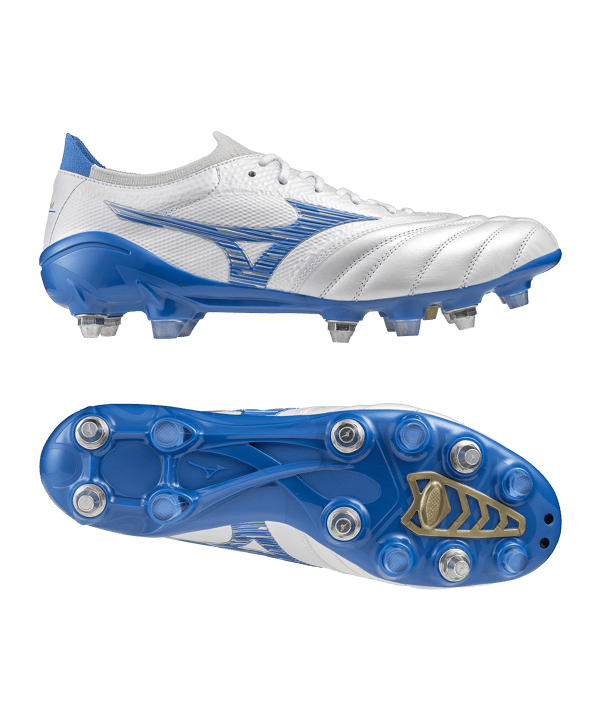 Mizuno Morelia Neo IV Beta Made in Japan Mix FG Mugen Blanc C25 - blanc