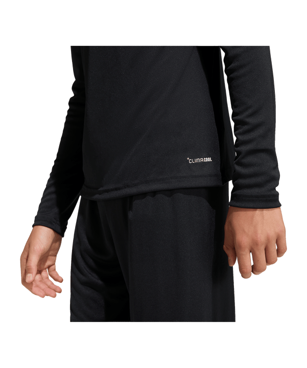 adidas Entrada 26 Trikot Langarm Kids Schwarz - schwarz