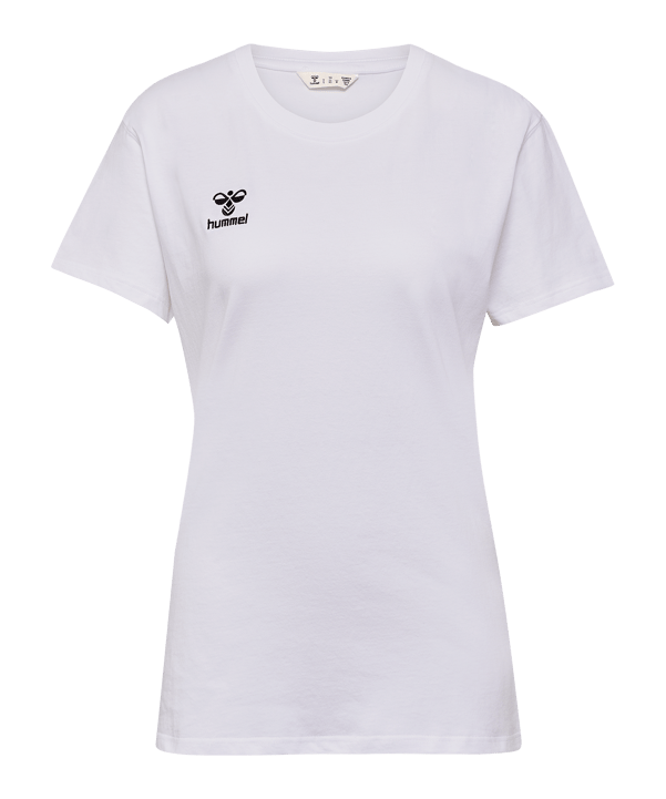 Hummel GO 2.0 T-Shirt Damen Weiss F9001 - weiss