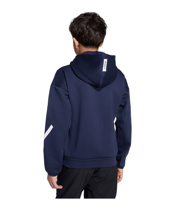 adidas Real Madrid Anthem Jacke Kids Blau - blau