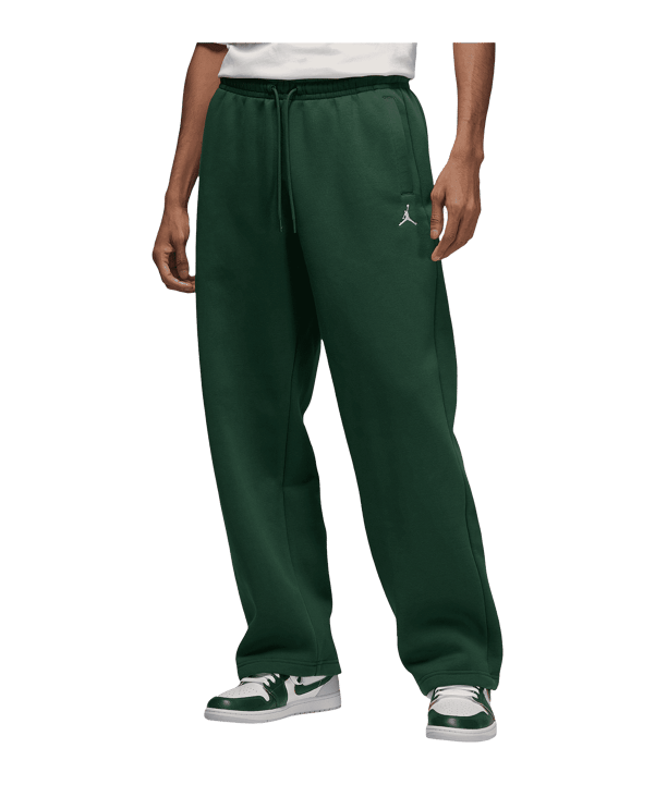 Jordan Brooklyn Fleece Oversized Jogginghose Grün F323 - gruen