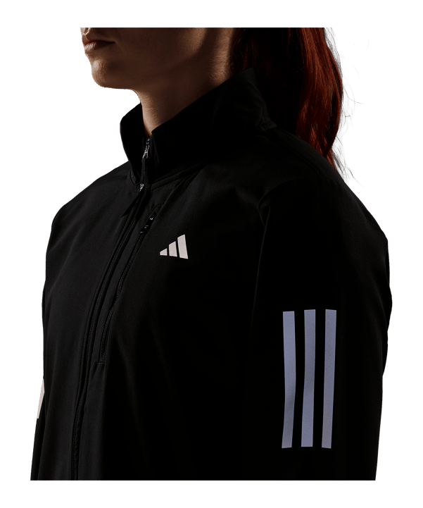 adidas Own The Run Winterized Jacket Jacke Damen Schwarz - schwarz