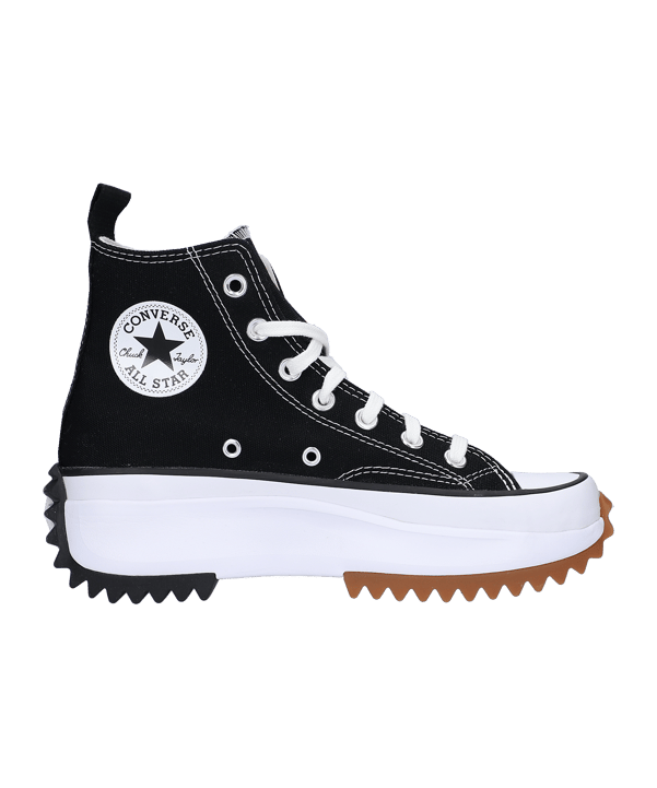 Converse Run Star Hike HI Damen Schwarz - schwarz