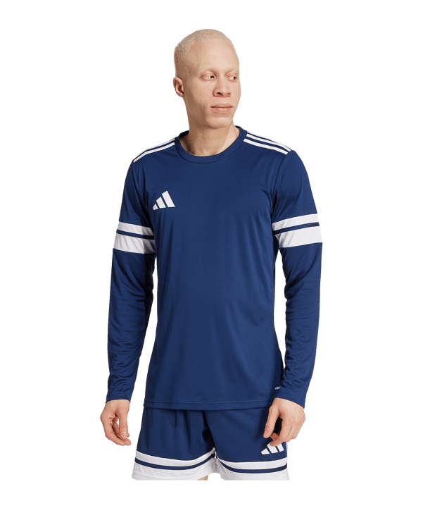 adidas Squadra 25 Trikot Langarm Dunkelblau - blau