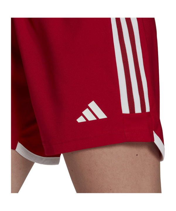 adidas Tiro 23 competition Match Short Damen Rot Weiss - rot