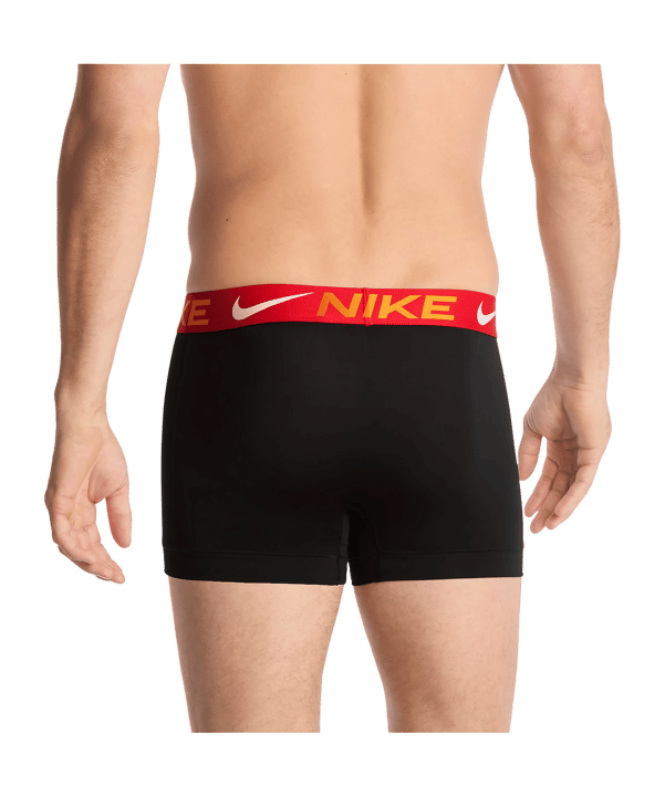 Nike Trunk 3Pk Boxershorts Zwart Kjrf - zwart