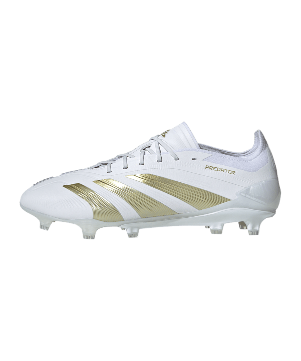 adidas Predator Elite FG Day Spark Weiss Gold - weiss