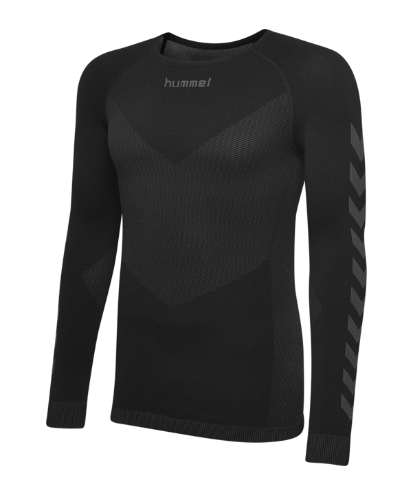 Hummel First Seamless Longsleeve Schwarz F2001 - schwarz
