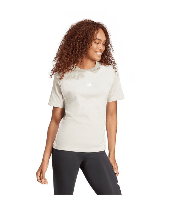 adidas T-shirt Donna Beige - beige