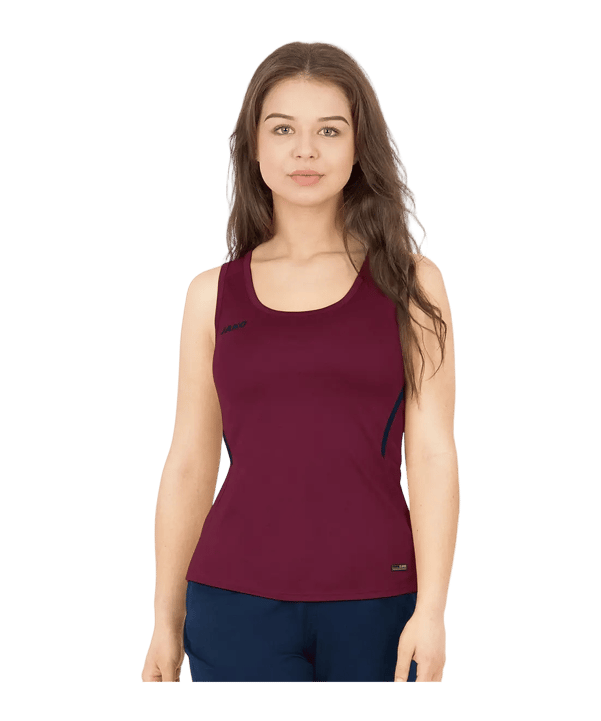 JAKO Challenge Tanktop Damen Rot Blau F132 - rot