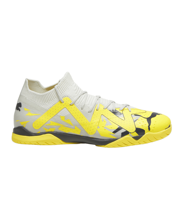 PUMA FUTURE Match IT Halle Voltage Grau Gelb F04