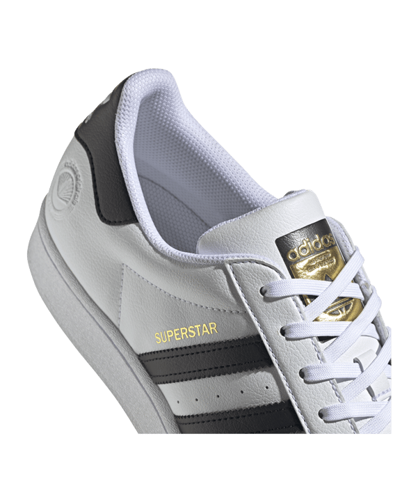 adidas Originals Superstar Vegan Weiss Schwarz - weiss